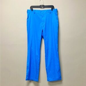 Nike Golf Dri-Fit Pants Men's Size 34x32 Vibrant Blue EUC Casual